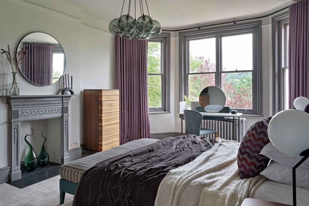 Surrey Victorian renovation | Master Bedroom | Interior Designers